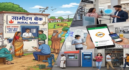 Future growth of Indian banking sector with financial inclusion and digital banking