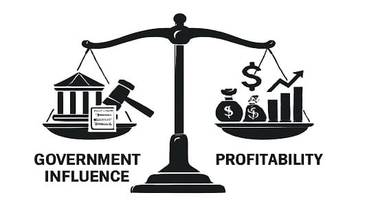 Risks of investing in Nifty PSE Index including government influence, regulatory challenges, and commodity price volatility