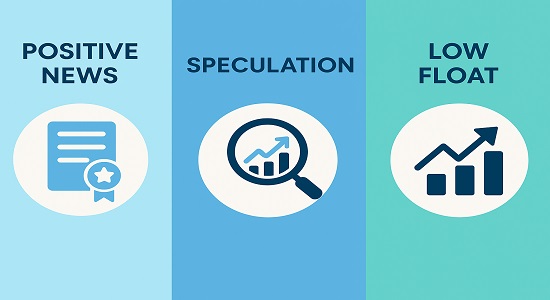 Reasons for stocks hitting upper circuit positive news speculation low float stocks